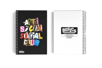 The Anti Social Club Notebook