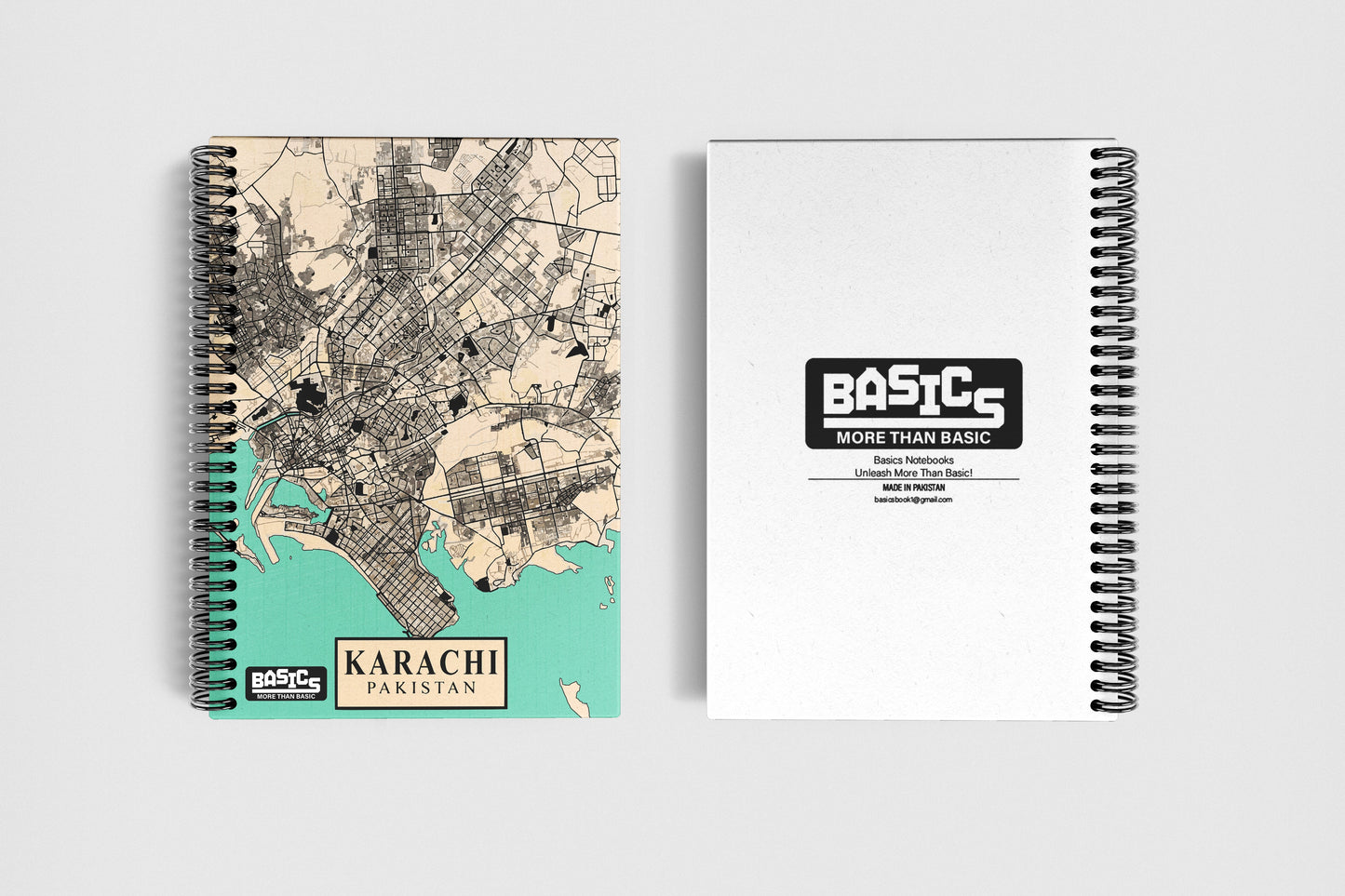 Karachi Map Notebook