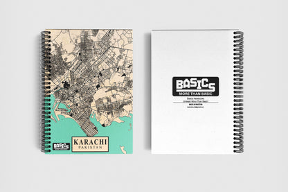 Karachi Map Notebook