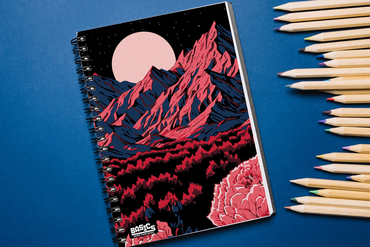 Red Mountain Sunset Notebook